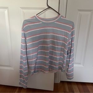 Wild Fable Long Sleeve Stripe Top